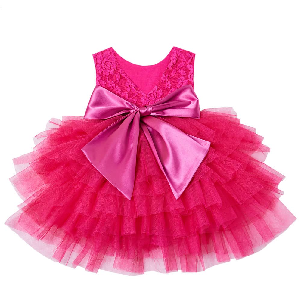 Cilucu Baby Girls Dress Toddler Kids Party Dress