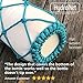 Gearproz HydroNet Handle - Compatible with S'well, Simple Modern, Mira, Manna Stainless Steel Water Bottles — Available in 9 oz, 17 oz, 25 oz (Turquoise, 25 oz)