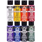 FolkArt ENAM8SET Enamel Paint Set