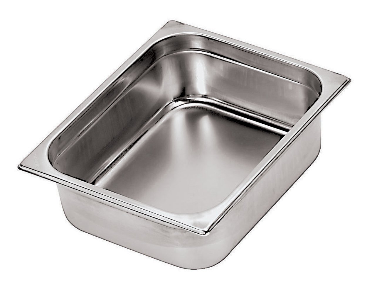PADERNO World Cuisine 12 1/2 x 10 1/2 x 2 1/2 inches Stainless-steel Hotel Pan - Silver