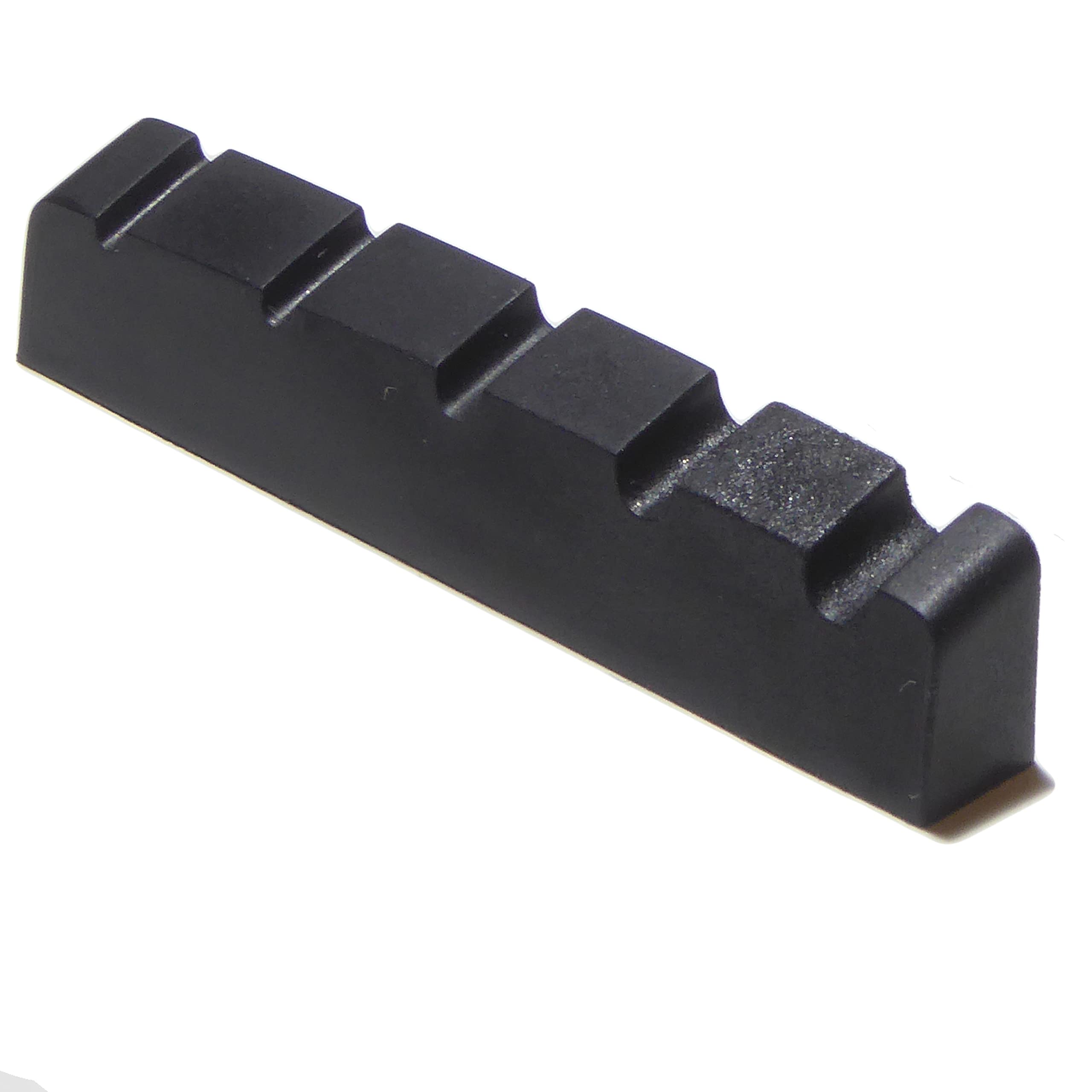 Bass guitar nut 5 string 45mm x 6mm black graphite compound