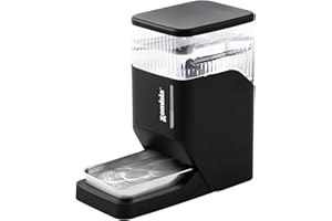 ZOMISIA Automatic Dog Water Dispenser 8L with Stainless Steel Bowl, Gravity Large Capacity Water Bowl for Dogs, 2 Gallon Pet Waterer 100% BPA Free, Black