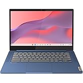 Lenovo IdeaPad Slim 3 Chromebook - 2024 - Lightweight Laptop - Waves MaxxAudio® Speakers - 14" HD Display - 720p Camera - 4GB Memory - 64GB Storage - MediaTek Kompanio 520 - Abyss Blue