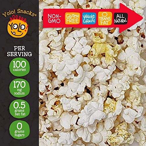YOLO! Snacks Gourmet Original Nooch with Dill Flavor Individual Bag