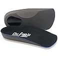Dr. Foot's 3/4 Length Orthotic Inserts, Self-Adhesive Half Shoe Insoles for Flat Feet, Plantar Fasciitis, Fallen Arches, Over-Pronation, Heel Spurs, Feet Fatigue (Large)