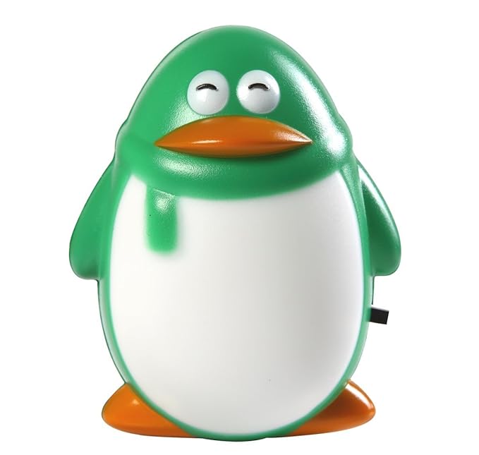 Havells Adore Penguin 0.5-Watt LED Night Lite (Green)