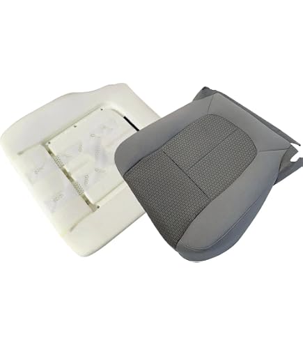 Soillar Black Leather Seat Cover Set For Ford F250 F350 Super Duty 2003-2007 – Front Bottom & Back, OEM Style