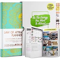 Law of Attraction Planner Sept 2023 to Dec 2024 - Weekly and Monthly, a 16-Month Productivity Planner, Hourly Planner, Work P