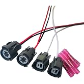 2 Pairs VTEC Connector Kit 6189-0156 2-Pin &amp; 6189-0386 1-Pin | For VTEC solenoid and oil pressure switch