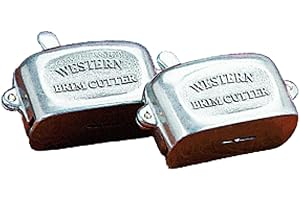M&F WESTERN PRODUCTS M&F Western Hat Brim Cutter, Premium Quality Metal, 1/8 Inch