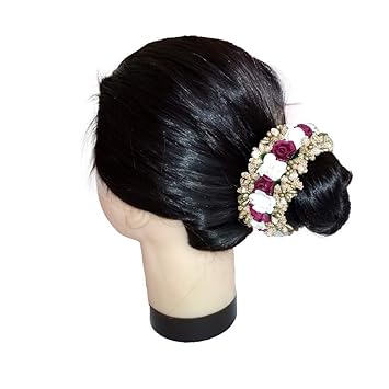 Buy Pearl Art Artificial Gajra For Hair Bun Women Hair Accessories