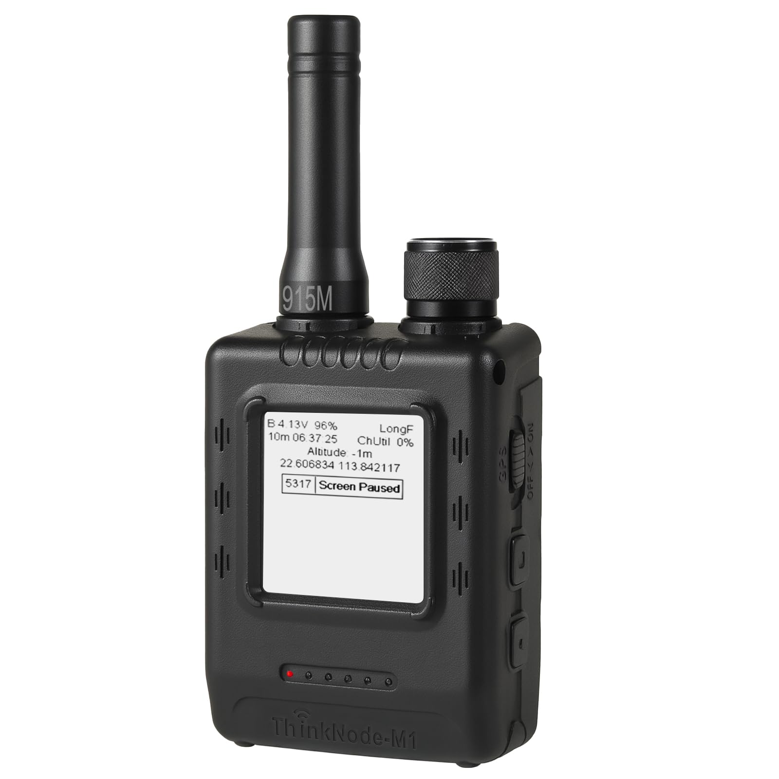 Photo 1 of ELECROW Meshtastic LoRa Transceiver with GPS and nRF52840 - ThinkNode M1 with 1.54" EPD Screen and Case, SX1262 Wireless Module 915MHz, 1200mAh Battery, Long-Range Wireless Communication Device