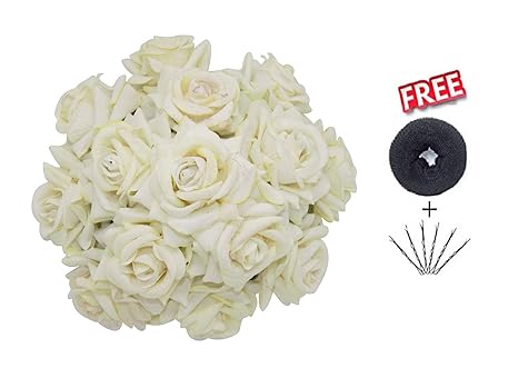 Buy Confidence Bridal Full Bun Hair Accessories Flower Gajra For