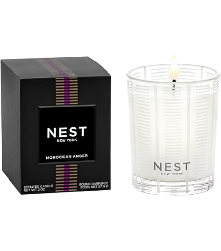 Amazon.com: NEST New York Scented Classic Candle, Moroccan Amber
