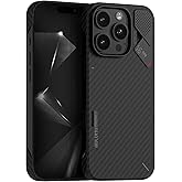 Aulumu A16 Aramid Fiber iPhone 16 Pro Case | 1500D Ultra Slim Woven | Real Cooling | Compatible with MagSafe