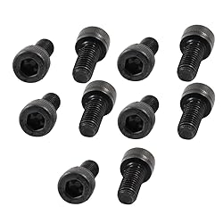 uxcell 10 Pcs M5X12 Metal Hex Socket Head Cap