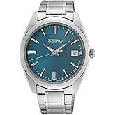 SEIKO Stainless Steel Blue dial Quartz Men's Watch SUR525