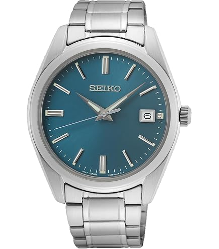 Amazon.com: SEIKO SUR311 Watch for Men - Essentials - Black Dial