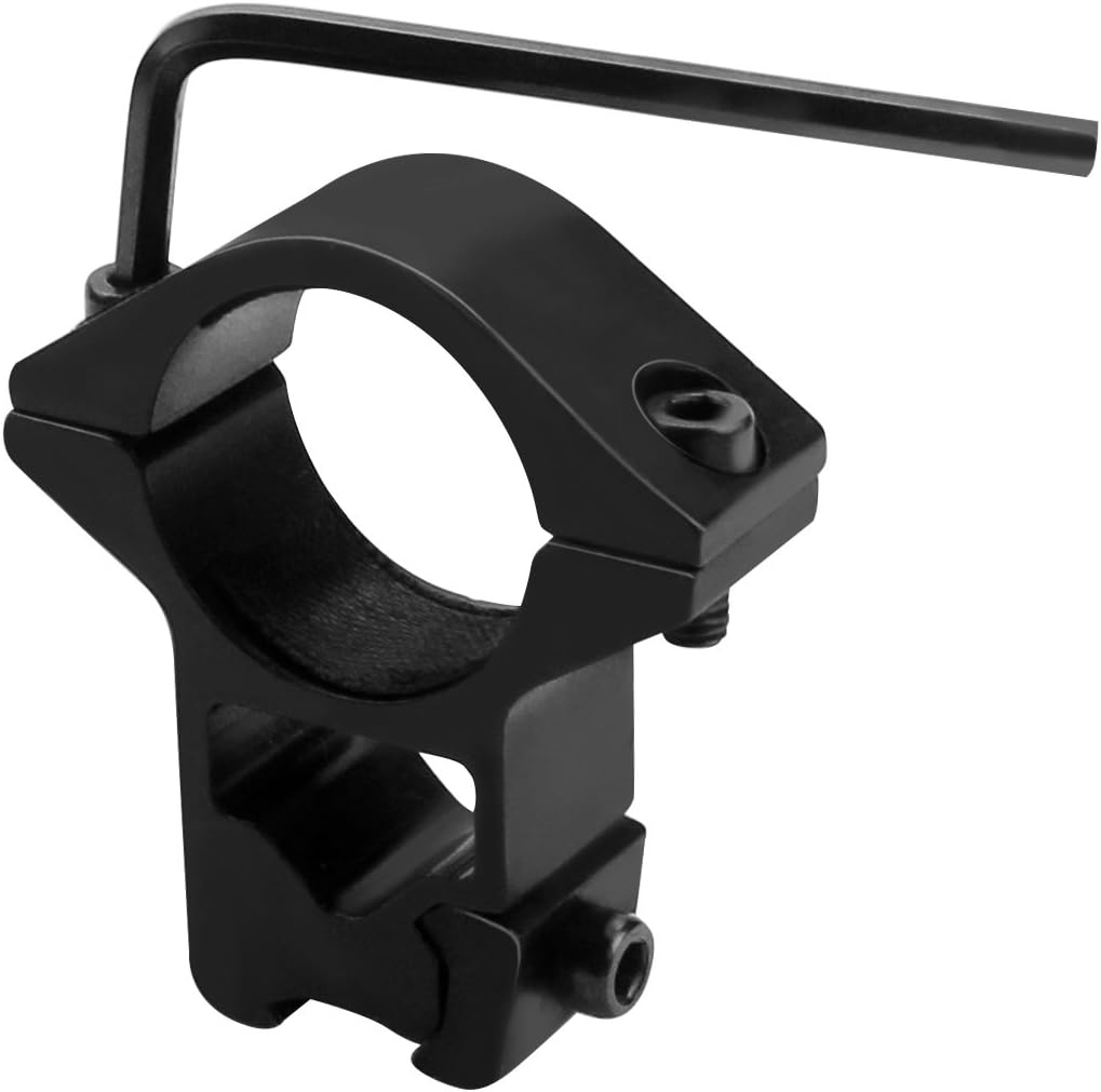 Modkin 11mm Dovetail Scope Mounts for 1'' Scope Tube High Profile for Airguns or Premium .22 Rifles (Set of 2) : Sports & Outdoors