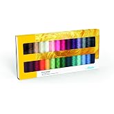 Mettler Polysheen Art.3406 Each 28 Colors Thread (Set of 1), 1500 yd/1372m,