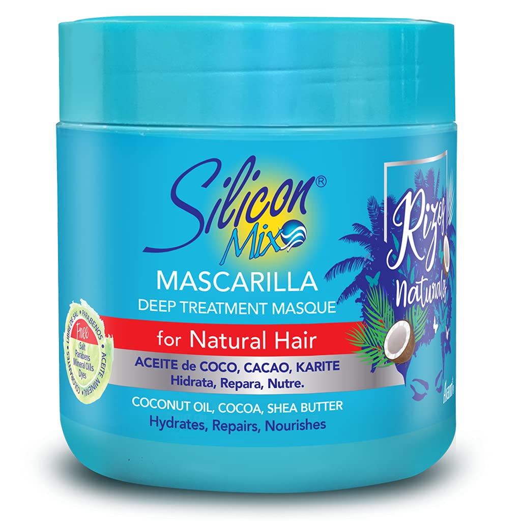 Silicon Mix – Natural Curls Hair Mask – Unisex – 17 oz (478 g) – Deep Moisture & Repair for Curly and Textured Hair