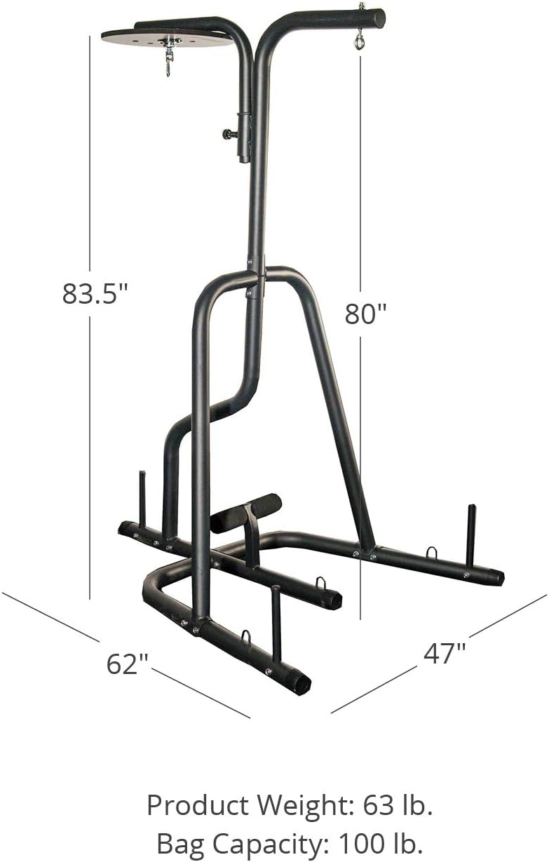titan adjustable heavy bag stand