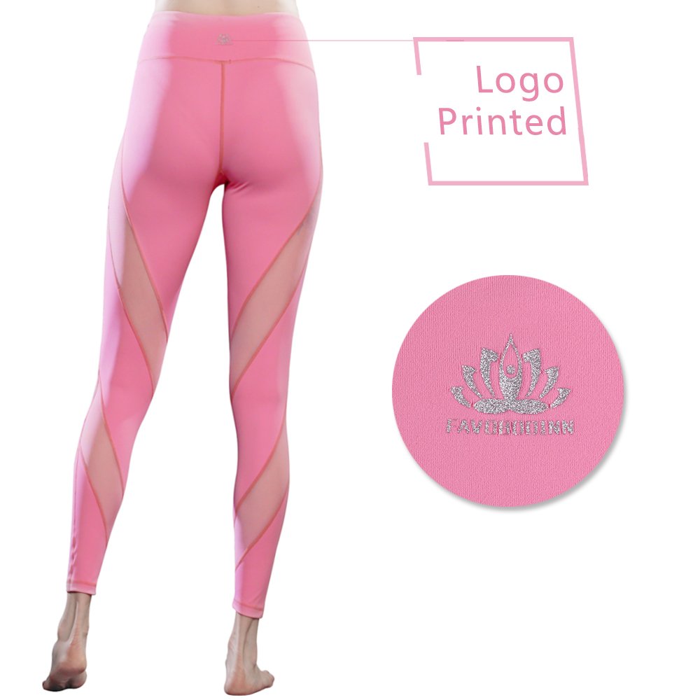 FavoBodinn Mesh Yoga Pants.Workout 