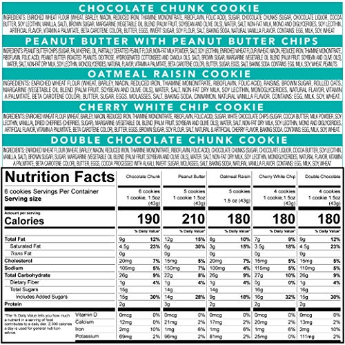 David's Cookies 24 Fresh Baked Cookies Gourmet Gift Basket, Assorted, 24 Count - Thumbnail 3