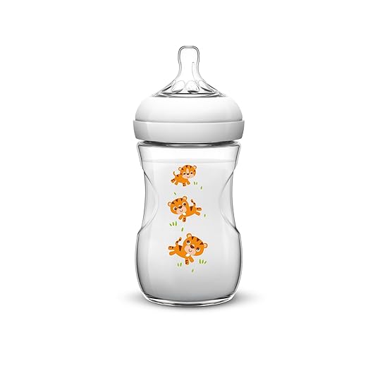 Philips Avent SCF627/20 Naturnah-Flasche, Tiger, 1er Pack (1 x 260 ml)