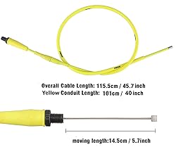 Nibbi 46" Go Kart Throttle Cable, Universal