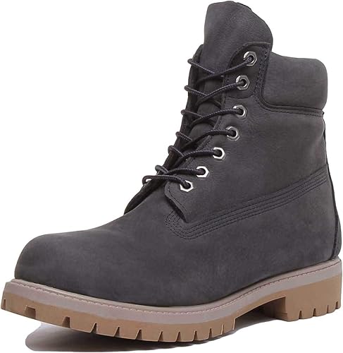 dark gray timberland boots