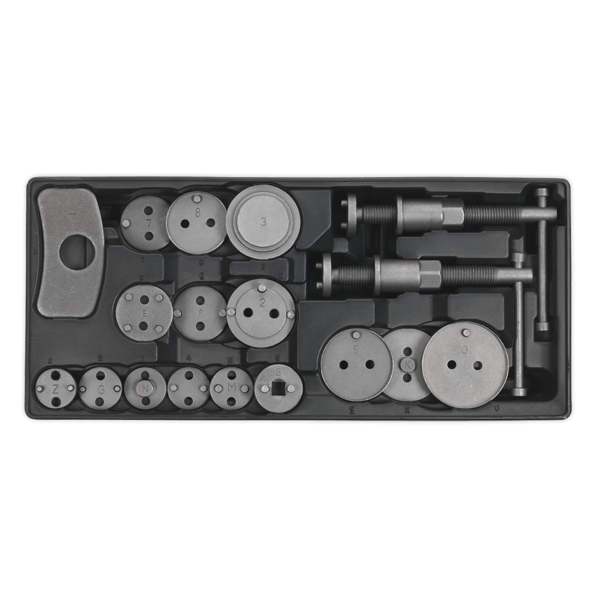 Sealey Tbt27 Tool Tray with Brake Wind Back Tool Kit 18Pc