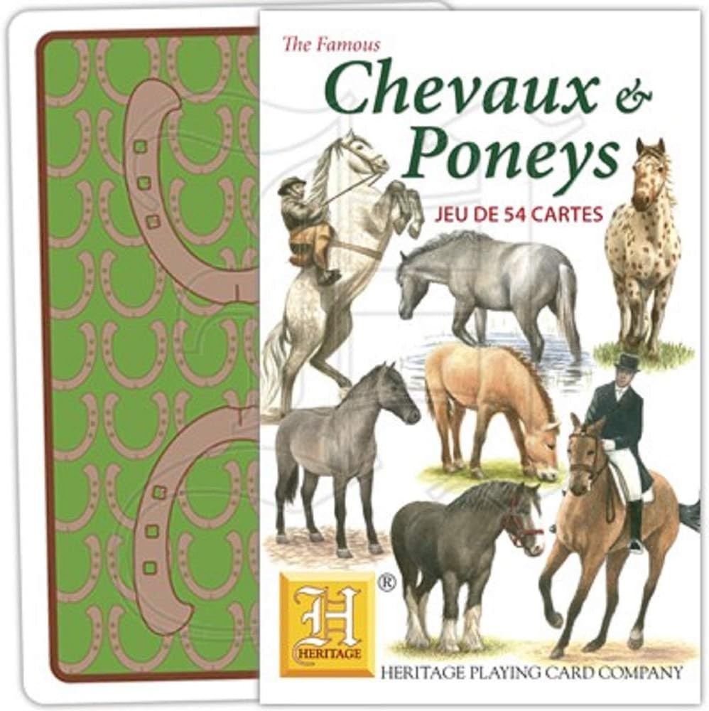 Horses & Ponies Playing Cards