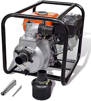Vidaxl Pompe à Eau Moteur Essence 50 Mm Connection 55 Hp Jardin Irrigation