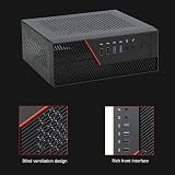 Vklopdsh A09P Mini ITX Case 4.2L Desktop Small 1U HTPC Gaming Chassis view 6