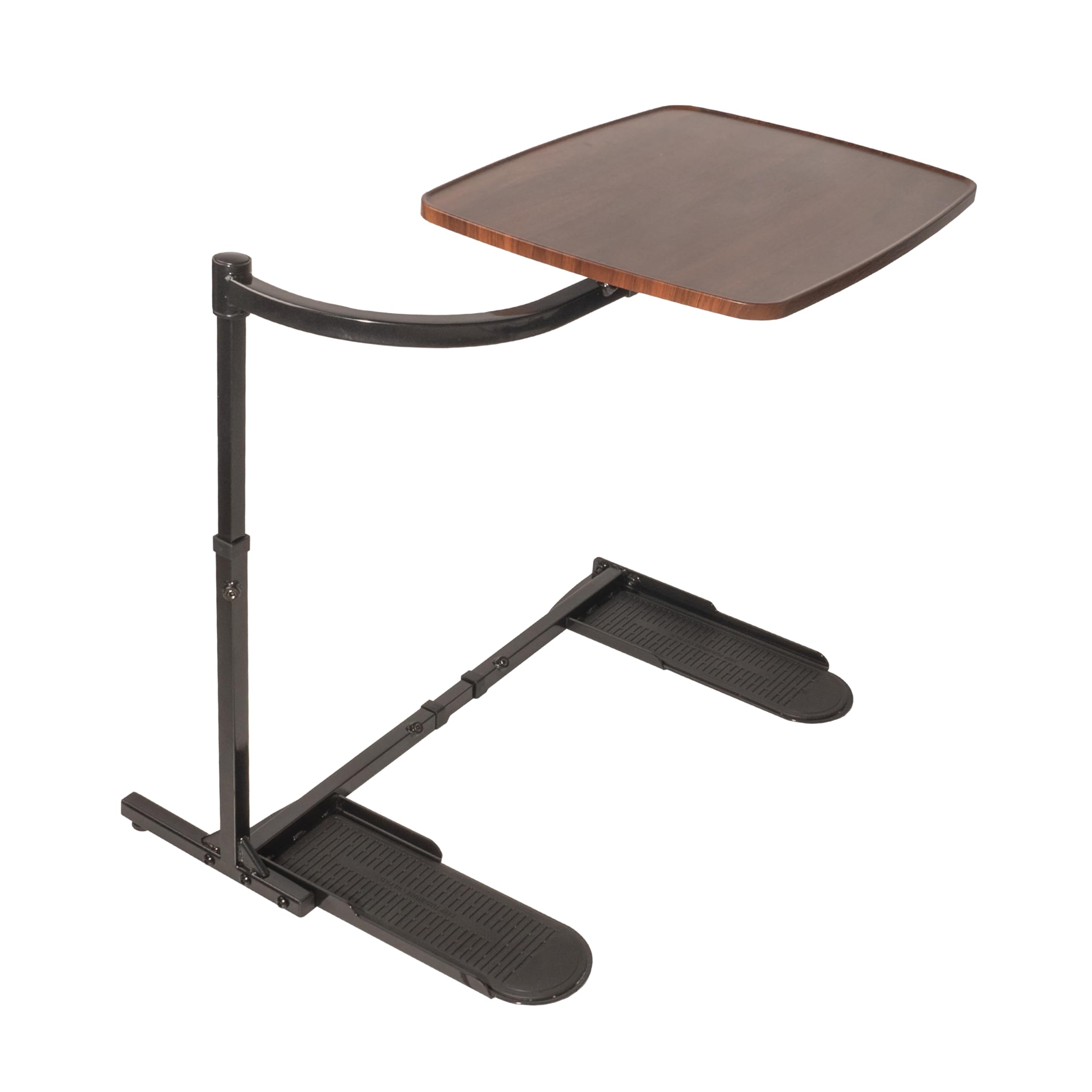 Photo 1 of Stander Wonder Tray, Adjustable Swivel Table, Large Laptop Stand, Couch Desk, Side Tables & Gaming Bench, TV-Trays for Eating on Couches, Chairs, Recliners, Walnut