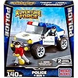 Mega Bloks Adventure Force Police SUV Set #94406