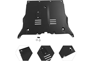TDIRINAR 1x Front Skid Plate, Under Engine Guard Cover Fit for Tesla Model 3 & Model Y 2018-2022, Stable Performance Direct Replacement Cover for Original Car with Heavy Duty Protection