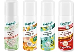 Batiste mini 4 pack (Original, Tropical, Bare, Volumizing)