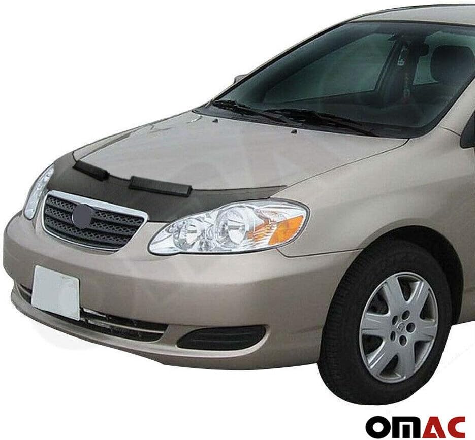 Bonnet Bra Bonnet Bra for Corolla 2002-2007 Stone Guard Mask Black