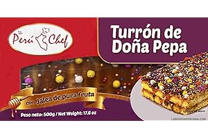 Turron de Dona Pepa Peru Chef Nougat, 17.6 oz (500 g)