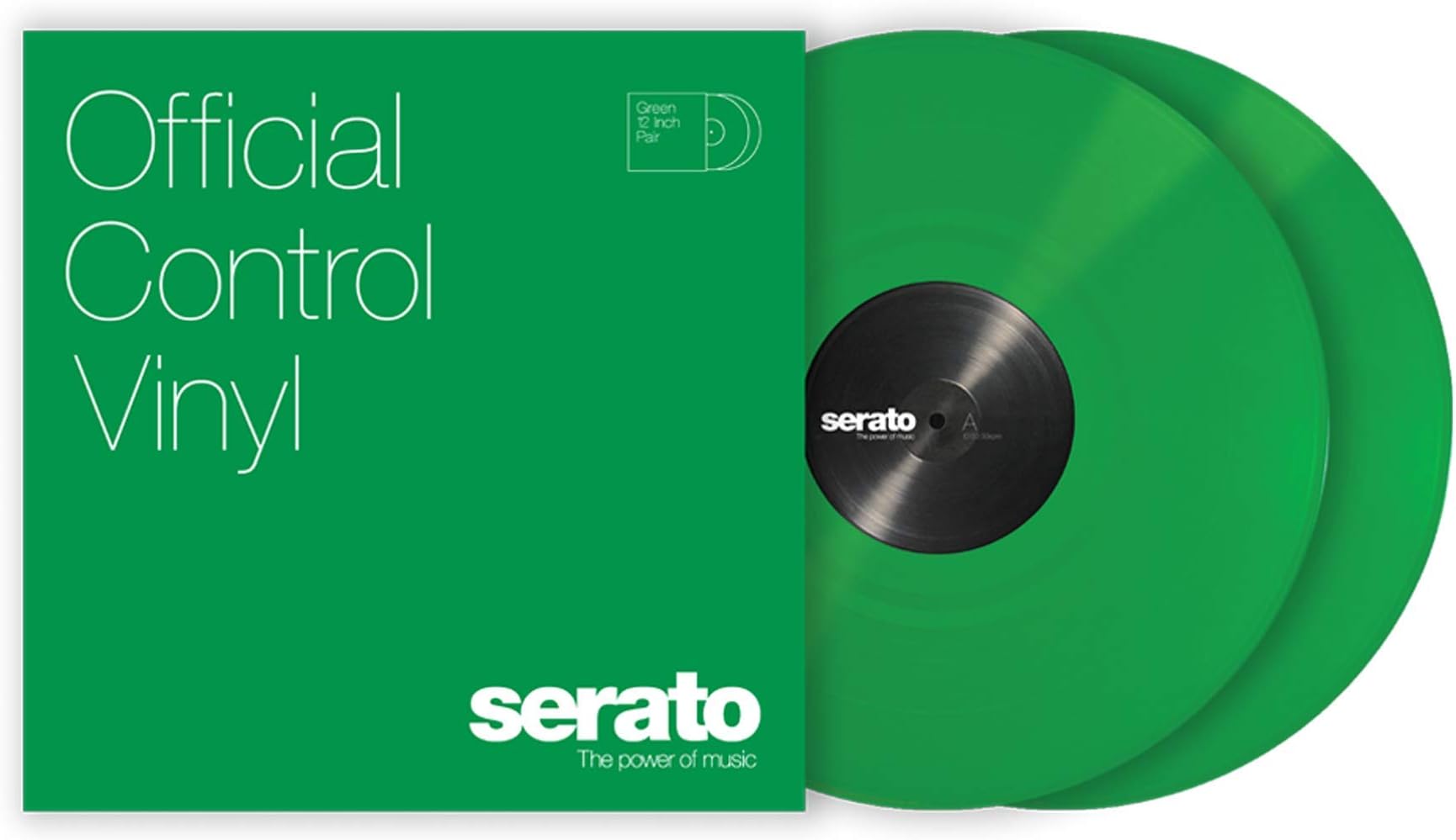 Serato: Performance Series Control Vinyl 2LP - Green