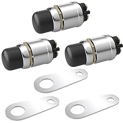BFXM 3 PCS Push Button Starter Switch 12V
