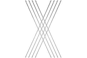 VEVOR Scaffolding Cross Brace 6ft x 4ft, 4-Pack Solid Carbon Steel Scaffold Cross Supports, X-Shaped Scaffolding Safety Accessory with Rust-Proof & Corrosion-Proof Galvanized Surface, Silver