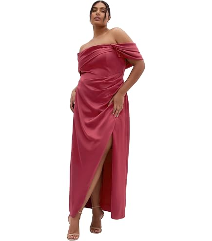 City Chic Women's Plus Size Maxi Cocktail Dress