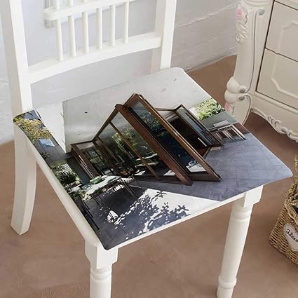 Amazon Com Mikihome Chair Seat Pads Cushions Bi F Doors