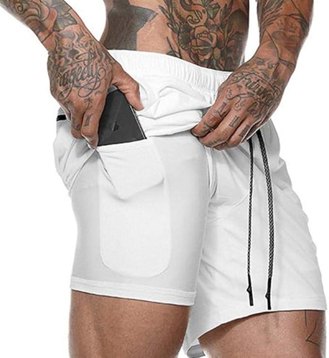 pantaloncini 2 in 1 uomo