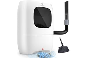 AIRTHEREAL T1 Touchless Vacuum Automatic Dustpan with 2 Operation Modes - Ultra Fast & 20Kpa Powerful Corded Canister Vacuum 