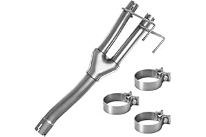 Direct-Fit Muffler 409S,2-Chamber Exhaust Muffler Kit Fits Exhaust 2009-2018 Dodge Ram 1500 Aggressive Series,Stainless Steel