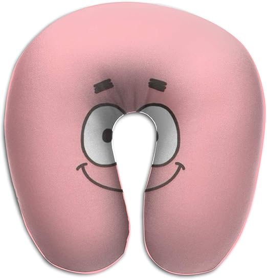 Amazon Com Weibing Spongebob Patrick Star U Shaped Travel Pillow